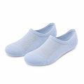 Calze basse 43-46 in tessuto a maglia azzurro chiaro traspiranti